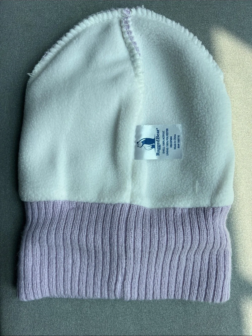 Baby Ribbed Beanie - Lavender